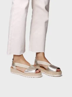 ESTEL-SW - Jute platform sandal for women
