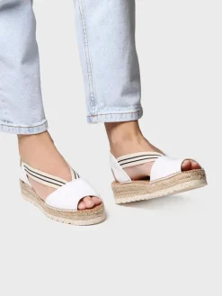 ESTEL-SW - Jute platform sandal for women
