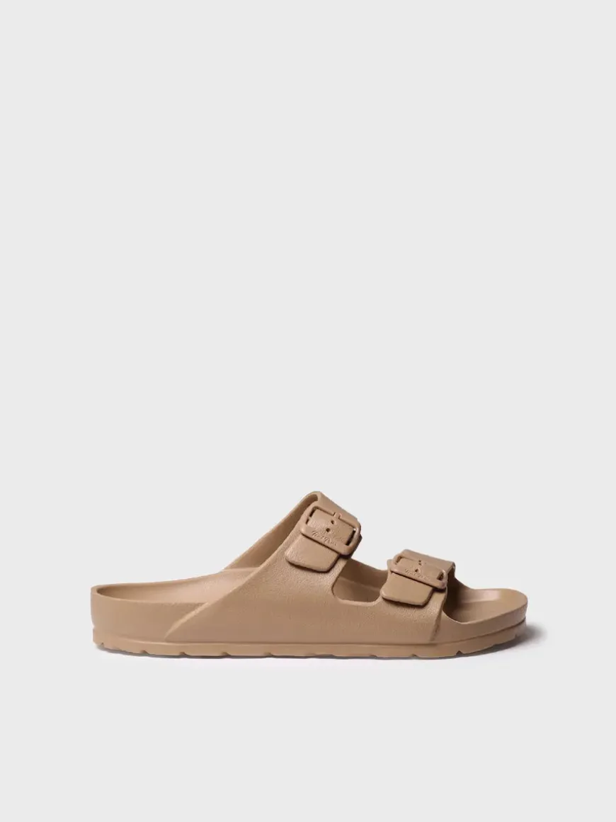 FIJI - Men's BIO sandal in rubber with buckles