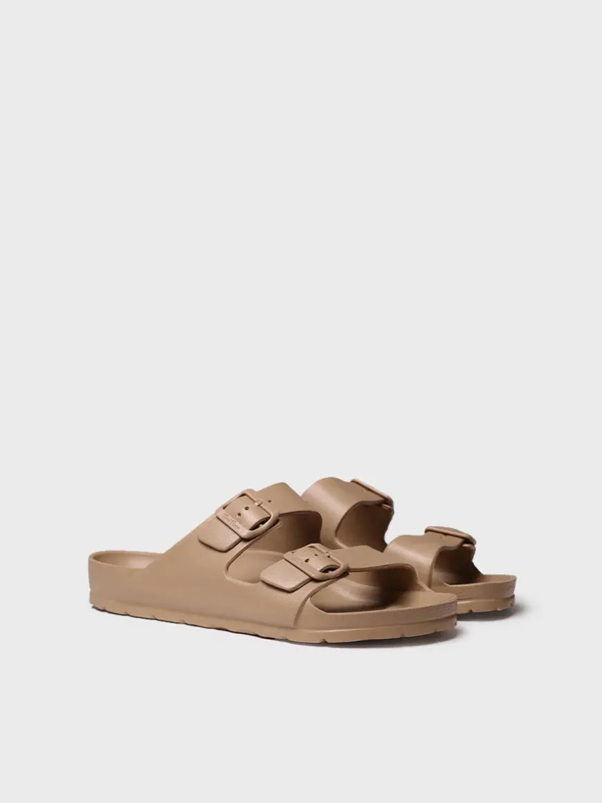 FIJI - Men's BIO sandal in rubber with buckles