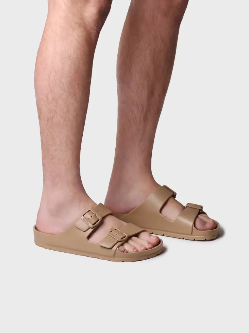 FIJI - Men's BIO sandal in rubber with buckles