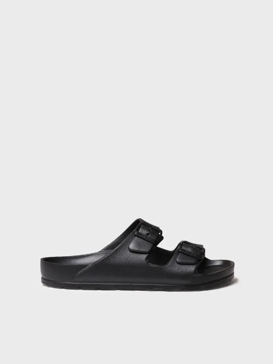 FIJI - Men's BIO sandal in rubber with buckles