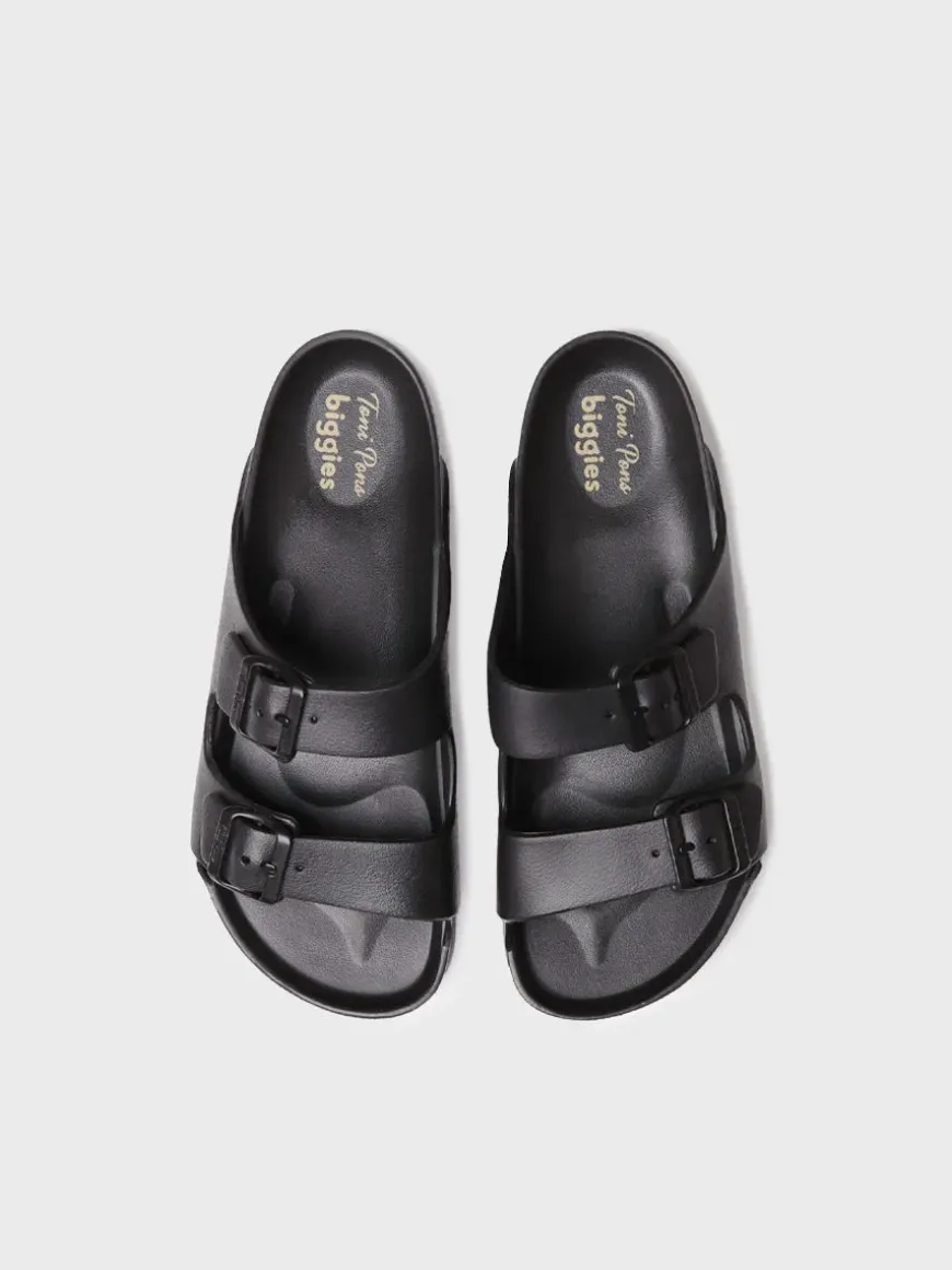 FIJI - Men's BIO sandal in rubber with buckles