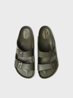 FIJI - Men's BIO sandal in rubber with buckles