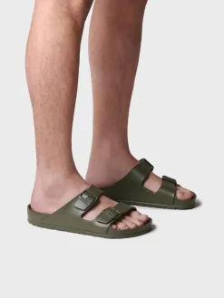 FIJI - Men's BIO sandal in rubber with buckles