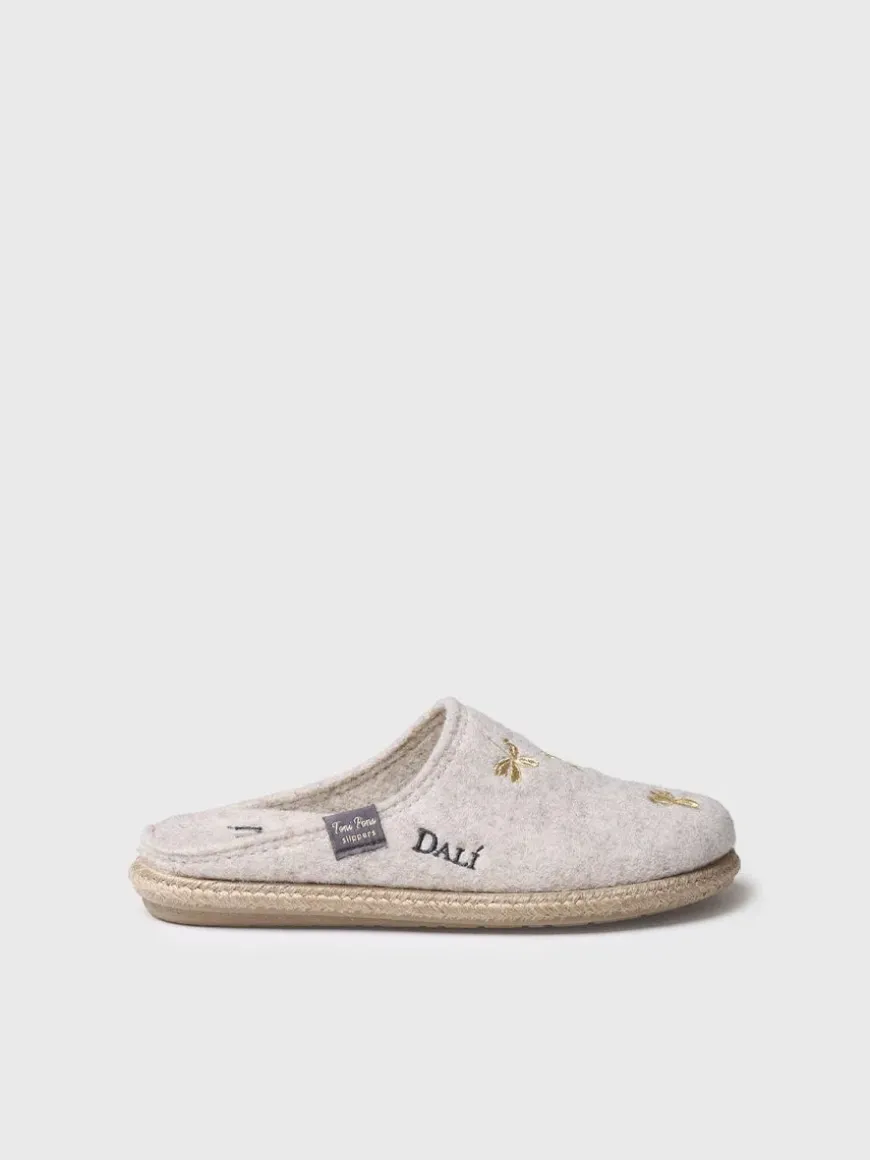 GESSAMI - Women's slippers inspired by Salvador Dalí's work