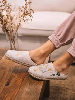 GESSAMI - Women's slippers inspired by Salvador Dalí's work