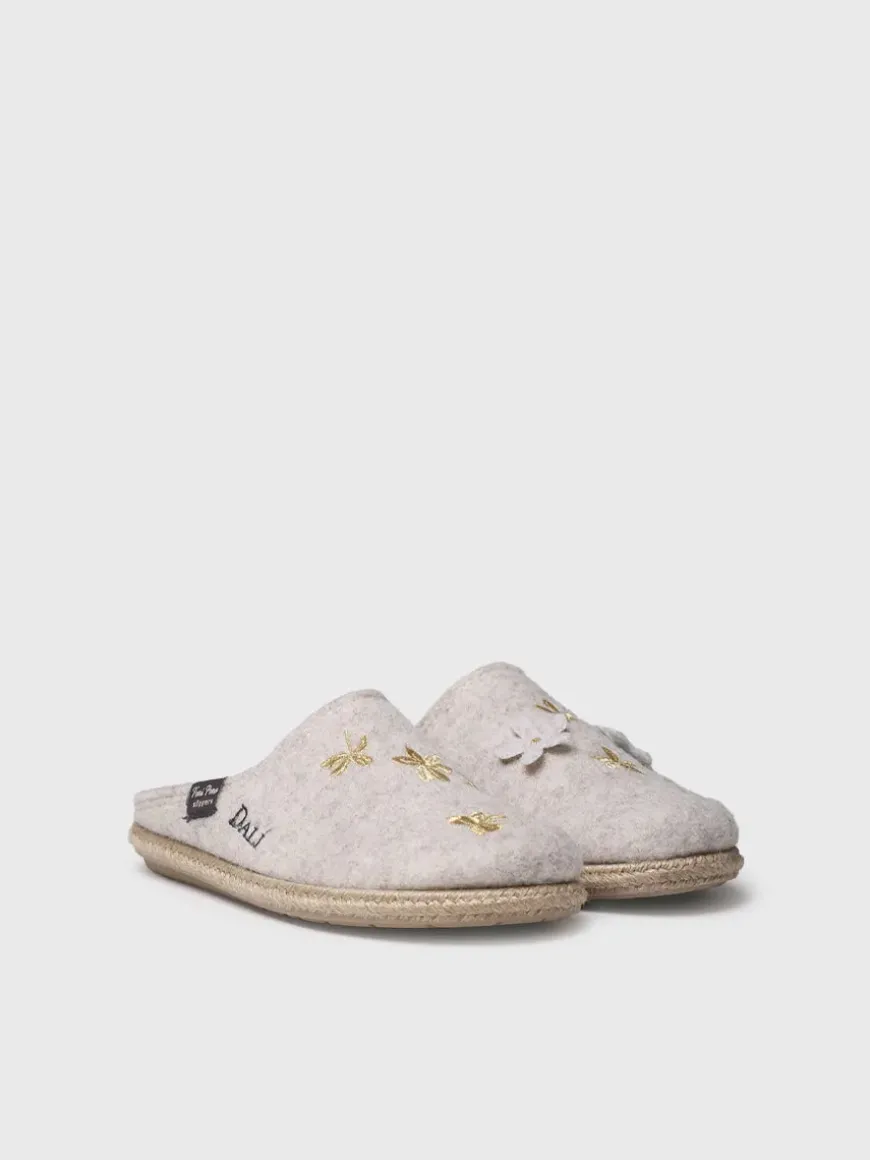 GESSAMI - Women's slippers inspired by Salvador Dalí's work