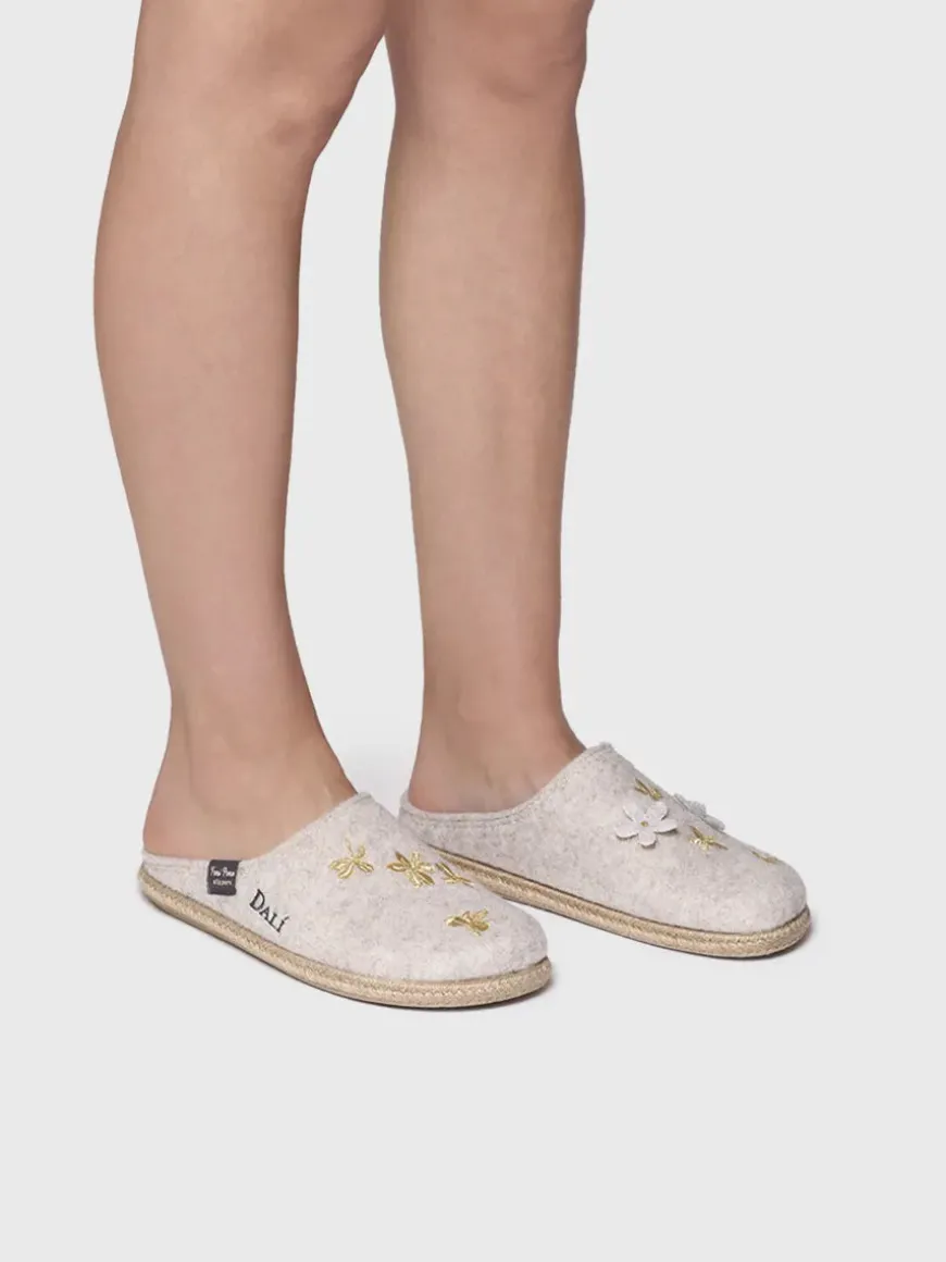 GESSAMI - Women's slippers inspired by Salvador Dalí's work