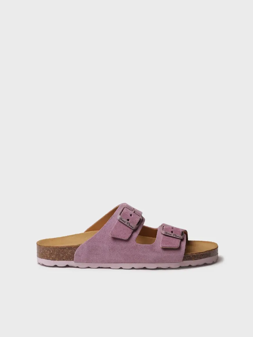 GHANA-QT - Women's Double Buckle Sandal