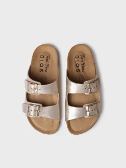 GHANA-QT - Women's Double Buckle Sandal