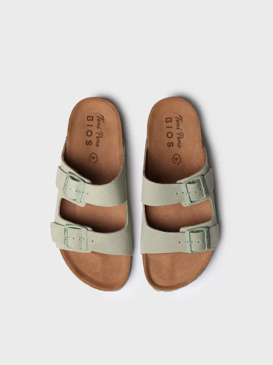 GHANA-QT - Women's Double Buckle Sandal