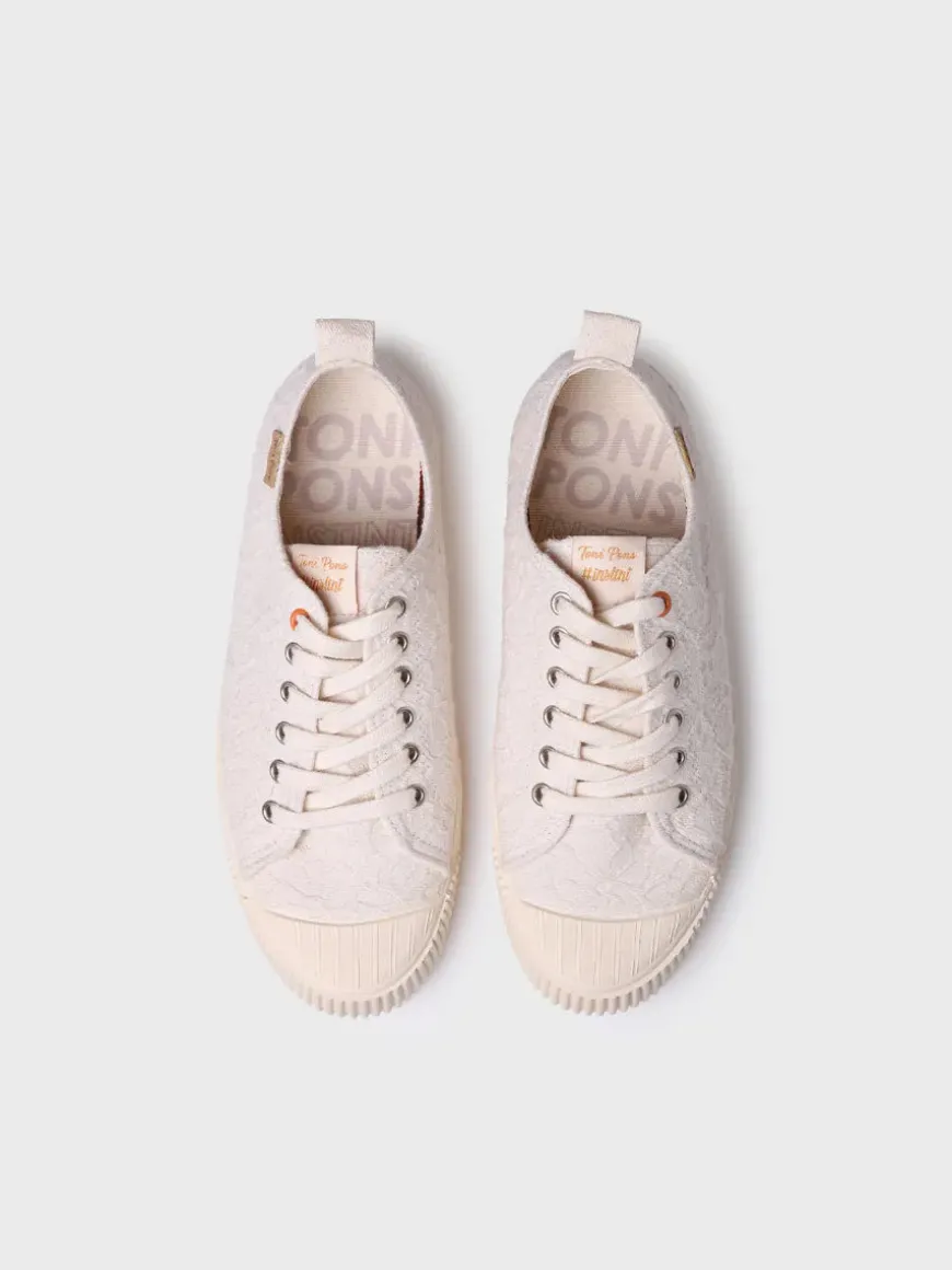 GILDA-RB - Women's low-top trainers in recycled fabric