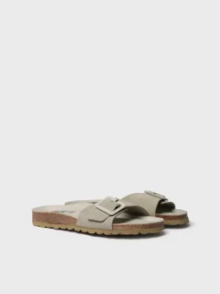 GLIDE-QT - Women's BIO sandal with buckle and cork sole