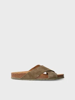 GOL-QT - Men's BIO sandal with crossed straps
