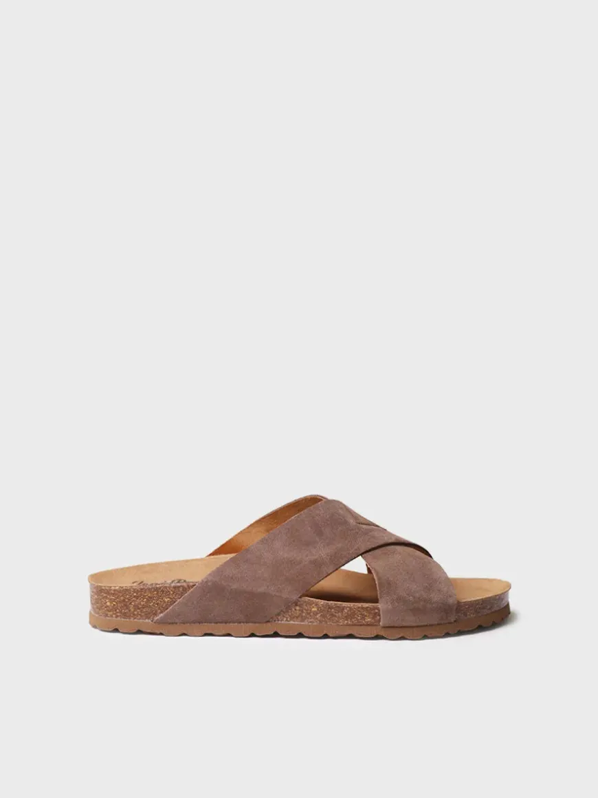 GOL-QT - Men's BIO sandal with crossed straps