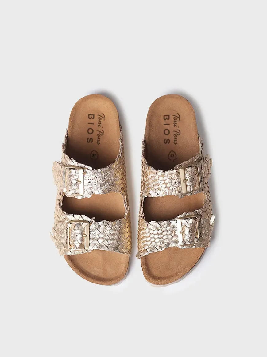 GUAM-TE - Women's BIO buckled sandal