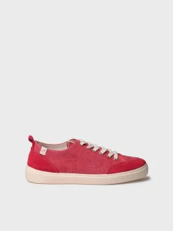 IBAR - Women's cotton trainer shoe with laces