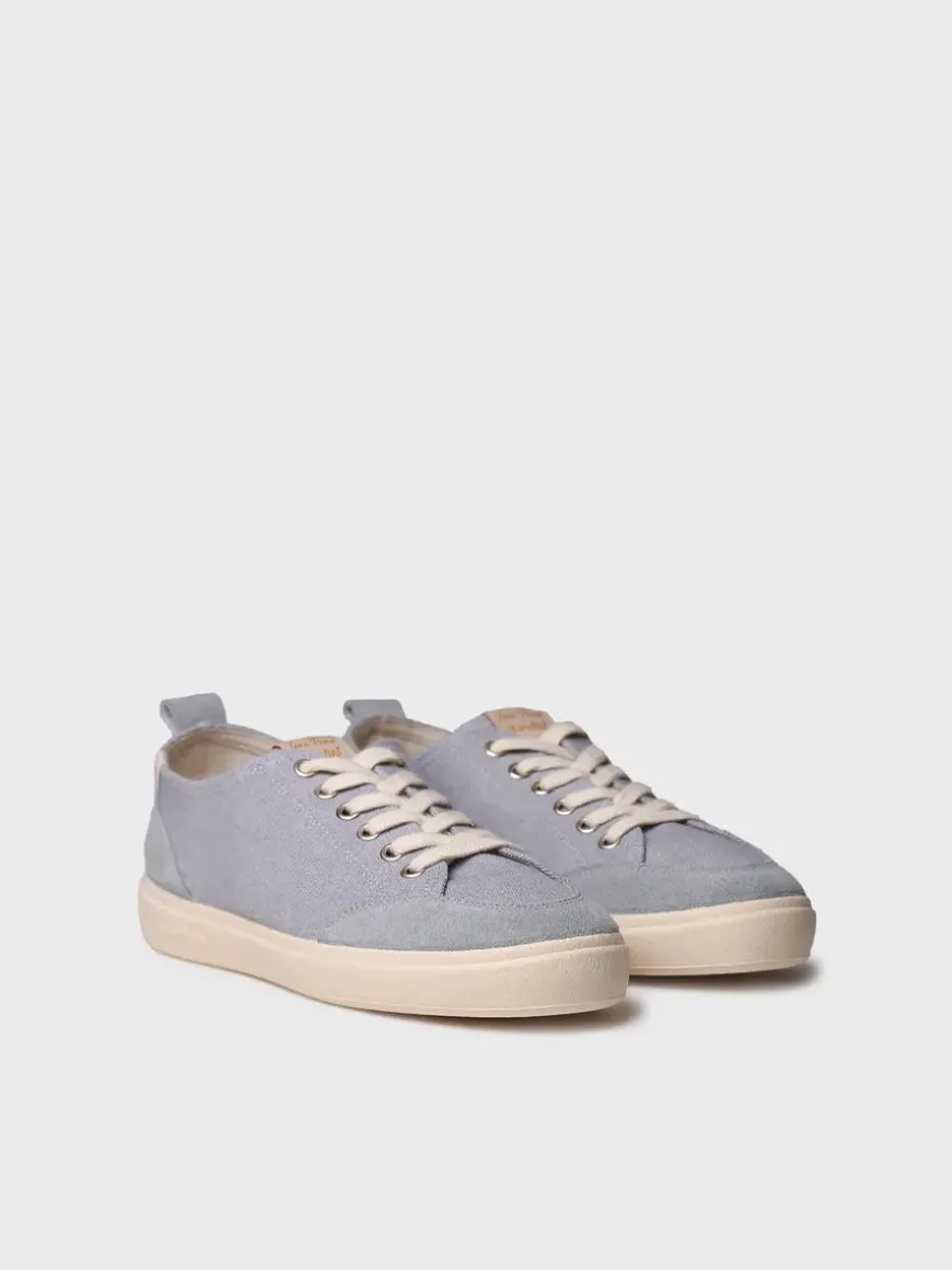 IBAR - Women's cotton trainer shoe with laces