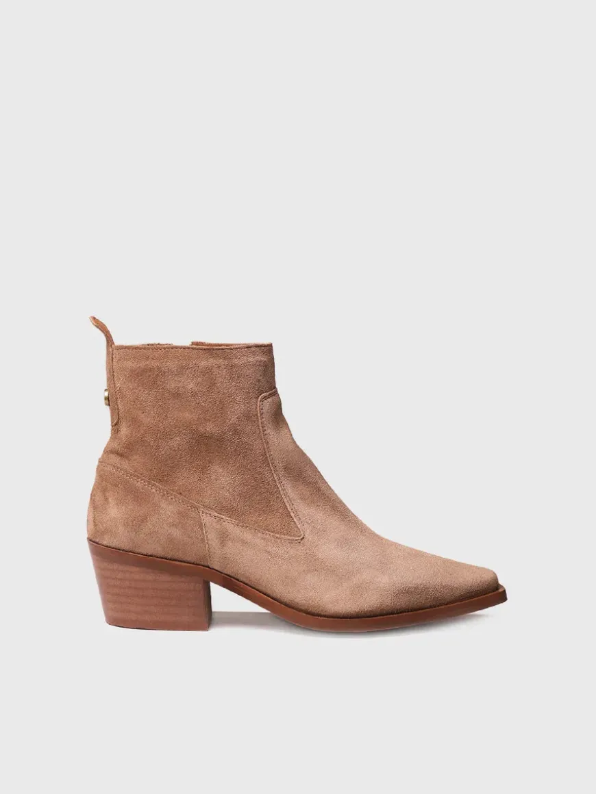 IKIA-SY - Women's Ankle boot in suede