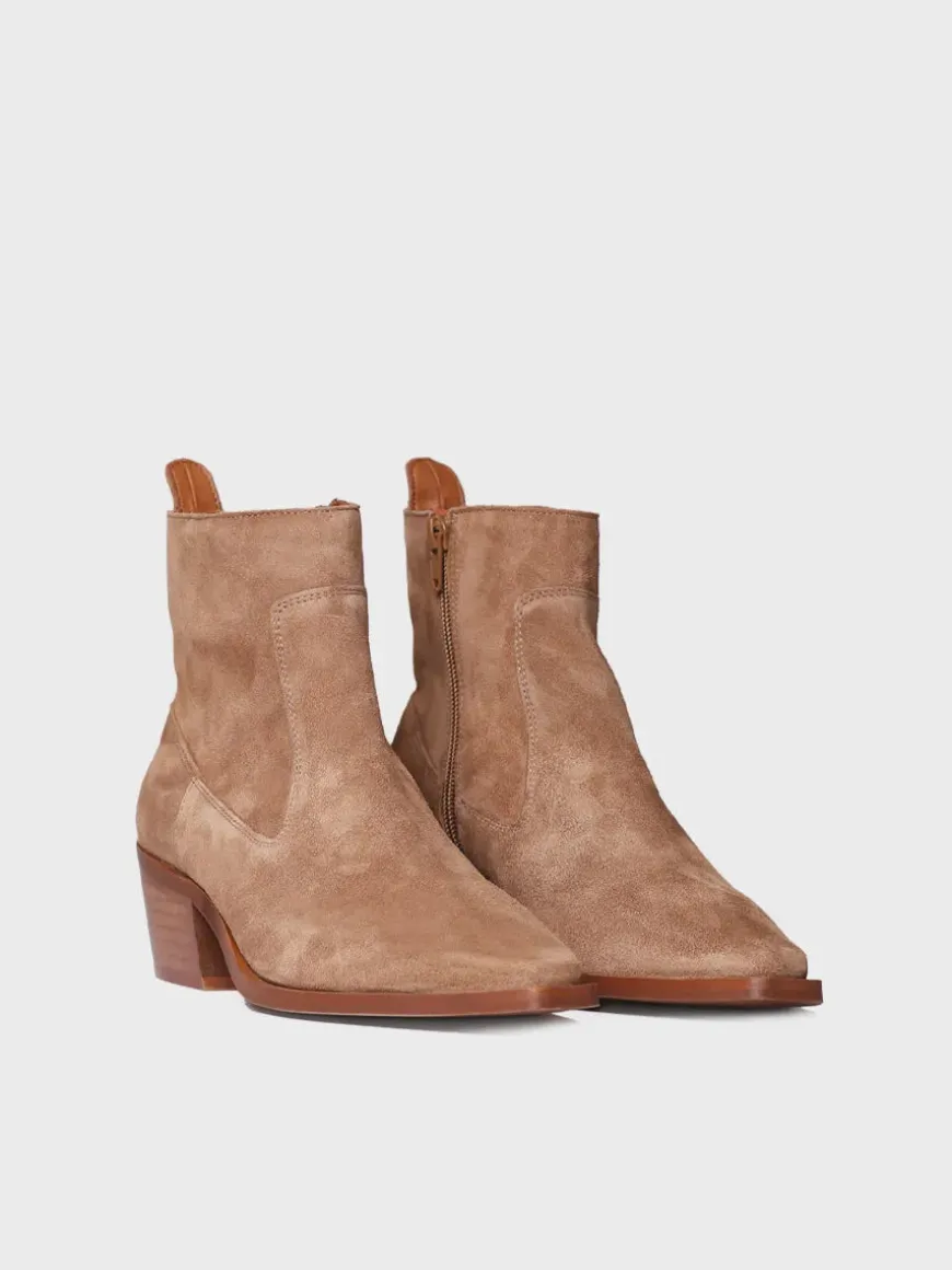IKIA-SY - Women's Ankle boot in suede