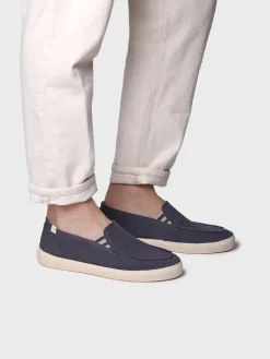 ILARI - Men's closed shoe in cotton with side elastics