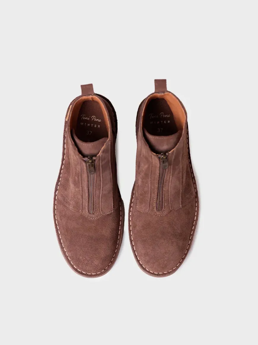 INDIA-SY - Women's Ankle boot in Suede