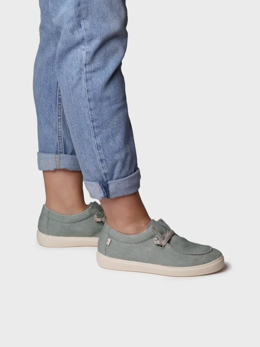 IRELIA - Women's cotton shoe with elastic laces