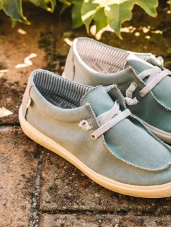 IRELIA - Women's cotton shoe with elastic laces