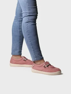 IRELIA - Women's cotton shoe with elastic laces