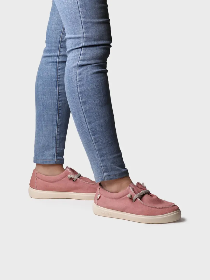 IRELIA - Women's cotton shoe with elastic laces