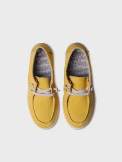 IRELIA - Women's cotton shoe with elastic laces