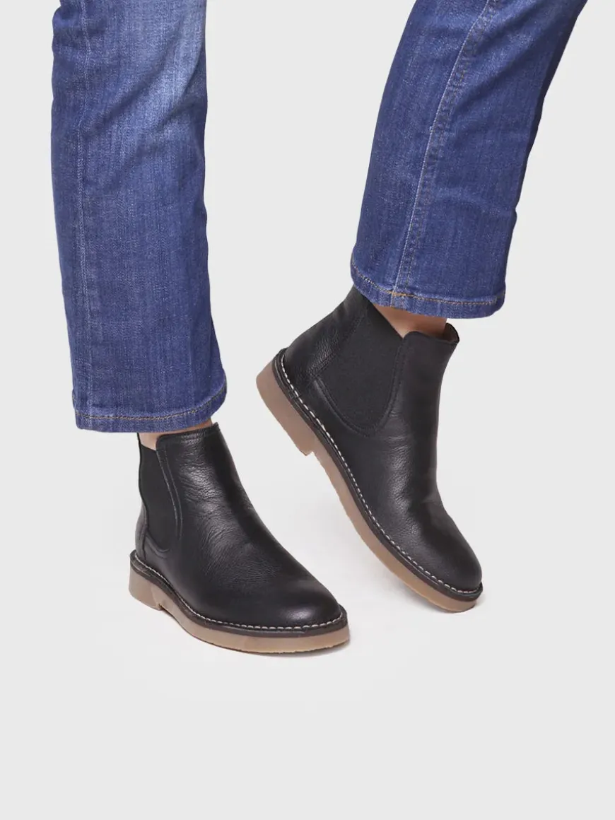 ISA-PO - Women's leather Ankle boot