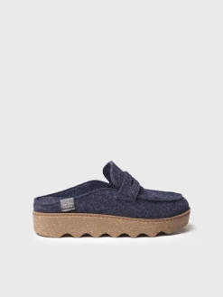 JADEN-FR - Women's slipper with platform sole