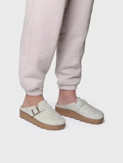 JAELLE-FR - Women's slipper with buckle