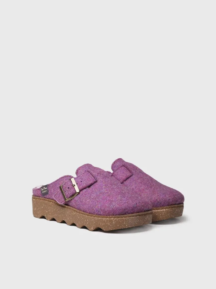 JAELLE-FR - Women's slipper with buckle