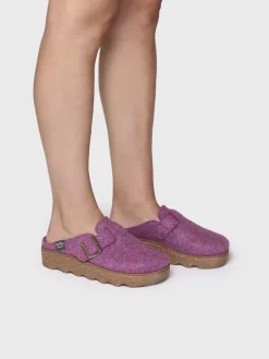 JAELLE-FR - Women's slipper with buckle