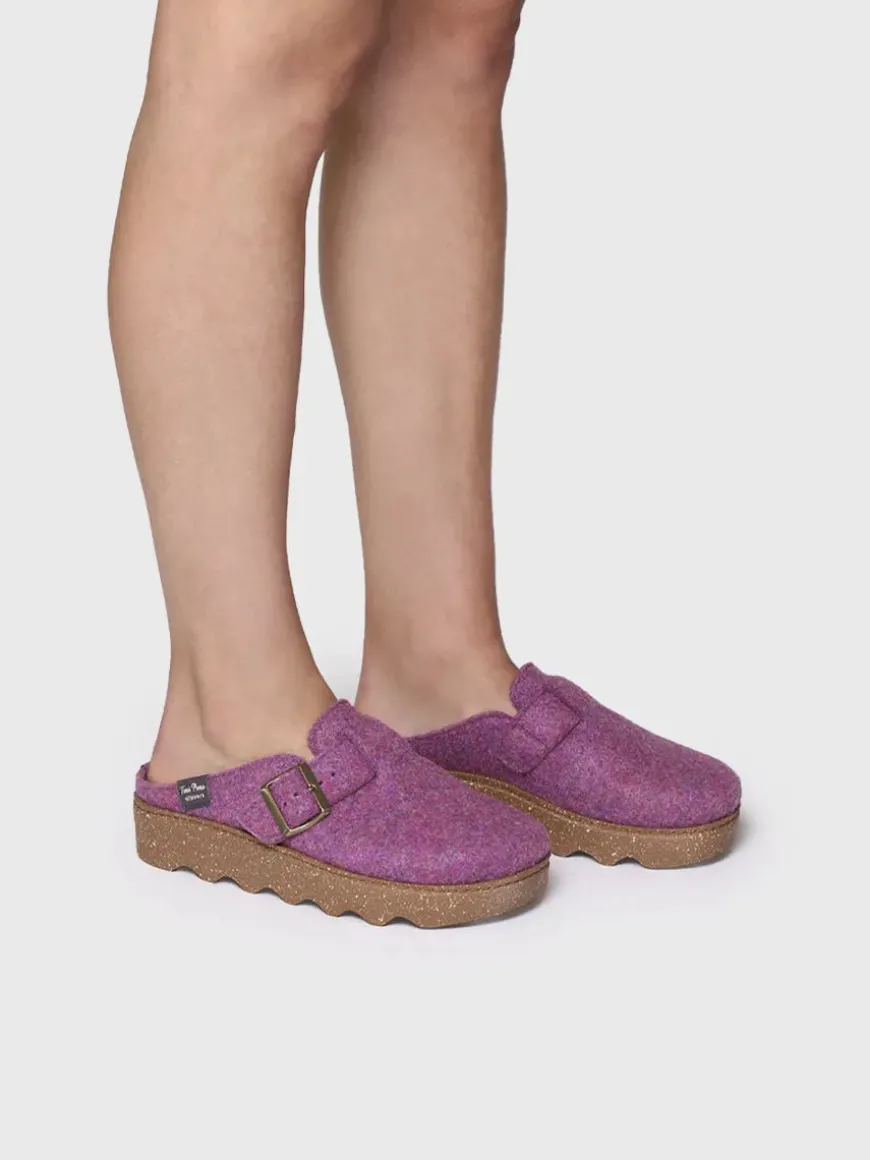 JAELLE-FR - Women's slipper with buckle