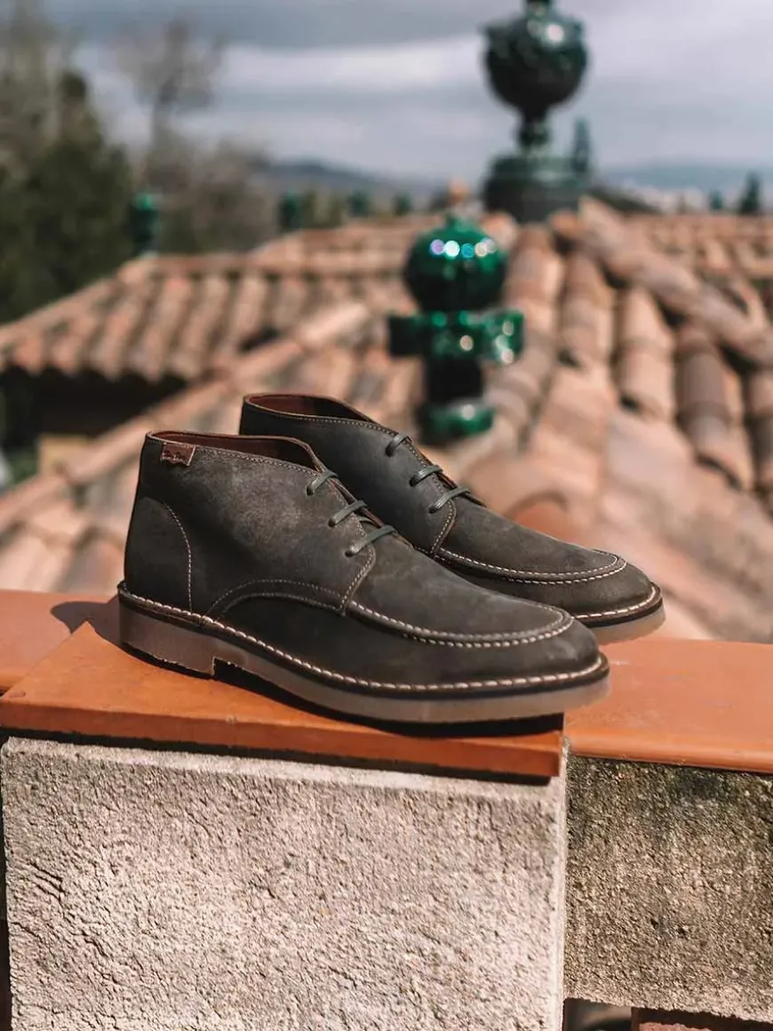 JAMES-SW - Men's Ankle boot in Suede
