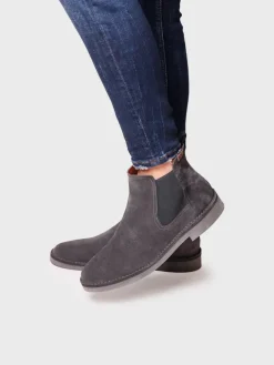 JAN-SY - Men's Ankle boot in Suede