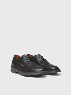JEFF-PO - Men's lace-up leather shoe
