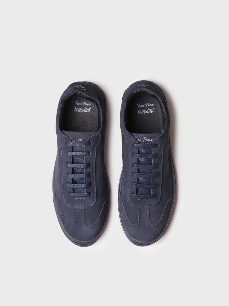 JORDI - Men's lace-up nubuck leather shoes