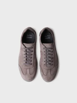 JORDI - Men's lace-up nubuck leather shoes
