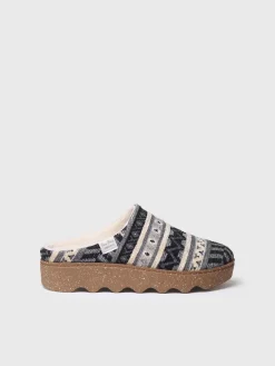 JOYCE-YA - Women's slipper with ethnic motifs