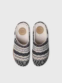 JOYCE-YA - Women's slipper with ethnic motifs