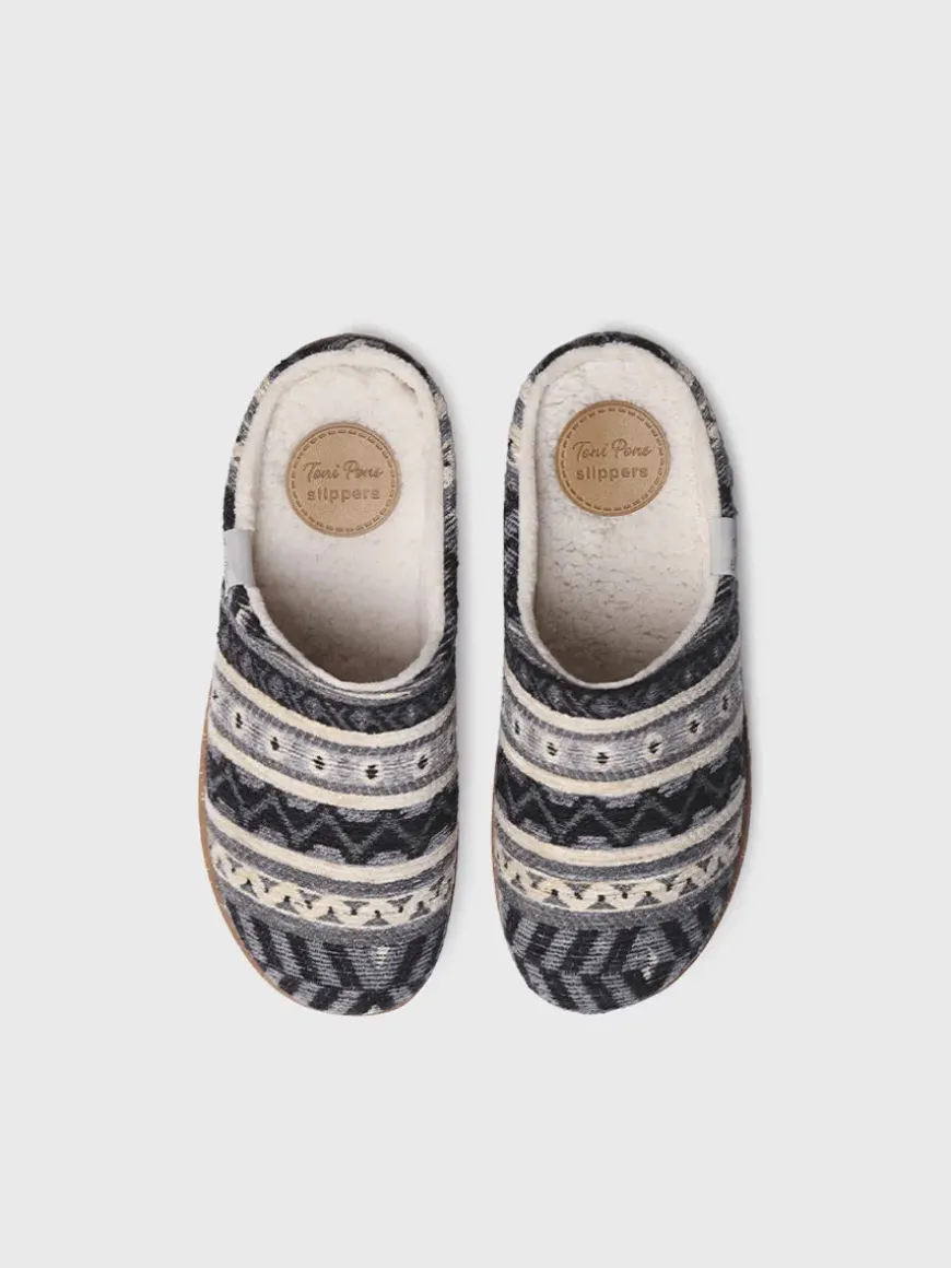 JOYCE-YA - Women's slipper with ethnic motifs