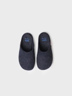 LOGAN-FR - Recycled felt slippers for children