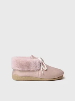 MALMO-BD - Lace-up women's bootie slipper