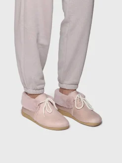 MALMO-BD - Lace-up women's bootie slipper