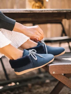 MALMO-BD - Lace-up women's bootie slipper